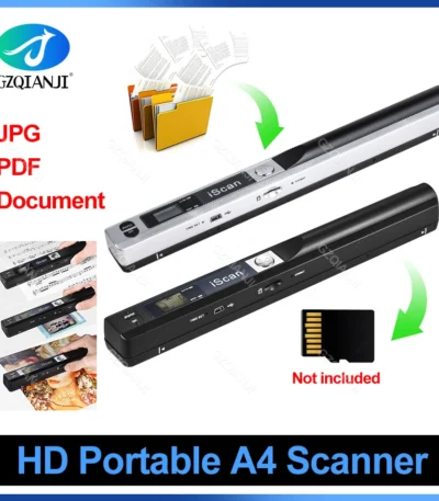 900DPI iScan01 Portable A4 Document Reader Scanner For Contract Books Office Business Handheld Mobile Scanners JPG PDF Format 1