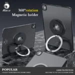 New Powerful Magnetic Tablet Holder Ring Grips Adjustable 360 Aluminum Alloy Desktop Anti-Fall Multi-Functional  IPAD Series