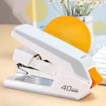 Deli 40 Sheets Heavy Duty Stapler Effortless Paper Binder School Supplies Stationery Stapler Without Staples Office Supplies