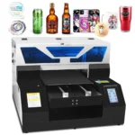 VEVOR A3 UV Bottle Printing For Phone Case Glass Wood Acrylic A4 UV Flatbed Printer Sticker Label Printer  UV Printer