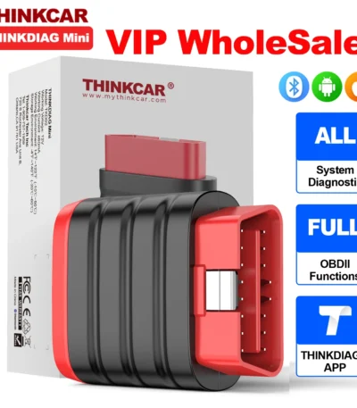 10pcs THINKCAR THINKDIAG Mini OBD2 Scanner Bluetooth, All-System Diagnosis Car Diagnostic Scan Tool Read/Clear fault code 1