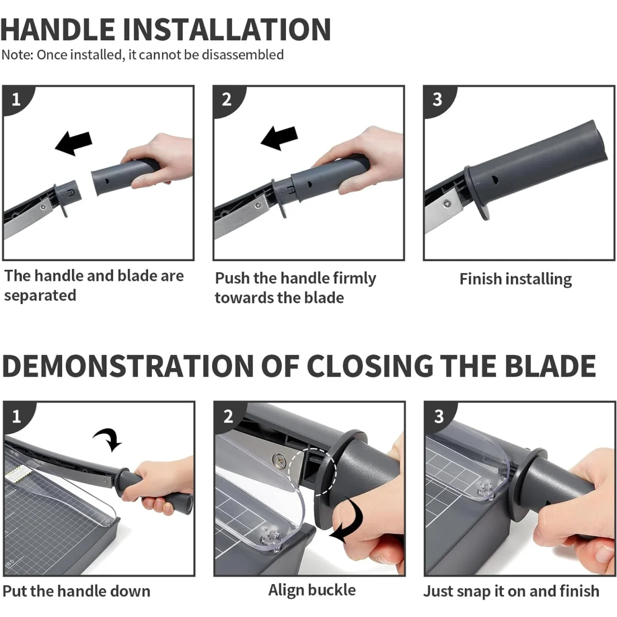 Paper Cutter Manual Cutting Machine One Time Cut Up To 16 Sheets A4 Paper Highest Precision DIY Paper Trimmer For Papers Photos 4