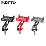 ZTTO Universal Bicycle Stem Cap Phone Holder MTB Road Bike Quick Mount Phone Bracket Aluminum Cell Phone Stand Phone GPS Holder