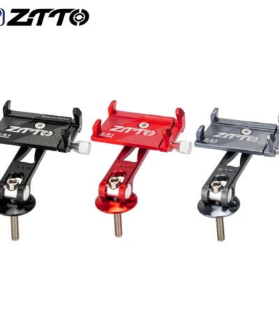 ZTTO Universal Bicycle Stem Cap Phone Holder MTB Road Bike Quick Mount Phone Bracket Aluminum Cell Phone Stand Phone GPS Holder 1