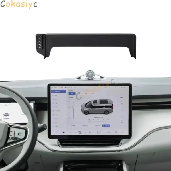 for ZEEKR 009 for Volvo EM90 Car Phone Holder Screen Navigation Bracket Magnetic New Energy Wireless Charging Rack Mount