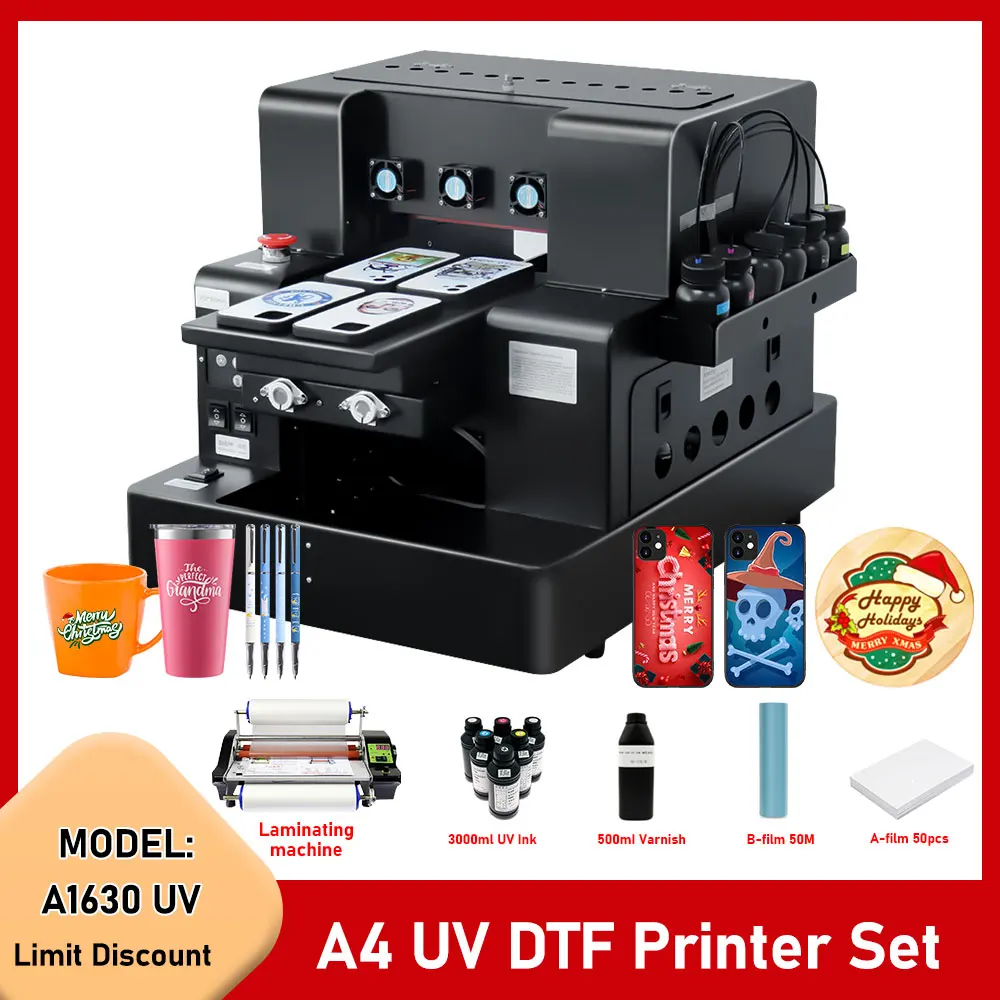 UV Printer A4 Size Epson L805 Phone Case UV Flatbed Printer with Varnish UV DTF Printer Sticker For Bottle Golf Acrylic PVC Pens UV Printer A4 Size Epson L805 Phone Case UV Flatbed Printer with Varnish UV DTF Printer Sticker For Bottle Golf Acrylic PVC Pens