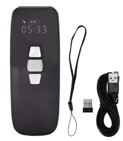 YHD-3200CB Wireless Barcode Scanner 3 in 1 2.4G USB Wired Handheld Mini Portable Barcode Scanner for Laptop PC Mobile Phone 1