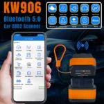 KONNWEI KW906 ELM327 V1.5 OBD2 Scanners Bluetooth 5.0 For Android/IOS ELM 327 OBD 2 Car Diagnostic tool Code Reader Pic18F25K80