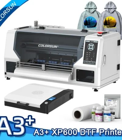 Colorsun A3 DTF Printing Machine Dual Head XP600 Impressora A3 Direct to Film T-Shirt Printer A3 DTF Printers for T-Shirts Bags 1