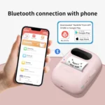 Marklife P50 Adhesive Sticker Printer Handheld Bluetooth Thermal Printer Label Maker Machine Inkless For IOS Android Phone