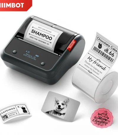 Niimbot B3S Wireless Label Printer 3 Inch Thermal Business Jewelry Barcode Sticker Maker for Mobile iOS Android Windows 1