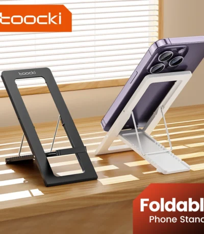 Toocki Mobile Phone Desktop Holder Stand Lazy Bracket Foldable Support Stand Mount MultiFunction Holder For 4-6.7 inch Phone 1