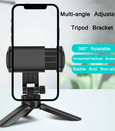 Portable Tripod Mini Desktop Tripod Suitable For IPhone Samsung Multi-angle Adjustment Smartphone Live Camera Stabilizer Bracket 1