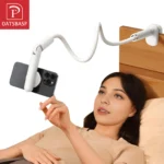 Oatabasf Magnetic Gooseneck Phone Stand Holder with Adjustable Long Arm for Bed Lazy Bracket w/ Flexible Arm for 4-7″ Device