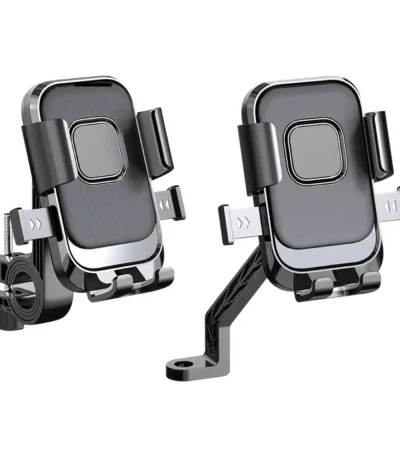 Generic Motorcycle Phone Mount 360 Rotatable Navigation Bracket Scooter Phone Clip for Bicycle Riding Motorbike Scooter Cycling 1