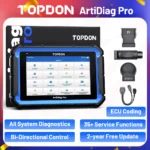 TOPDON ArtiDiag Pro Car Diagnostic Tool Automotive Vehicle Obd2 Scanner Car Engine Fault Code Ecu Online Coding Tools All system