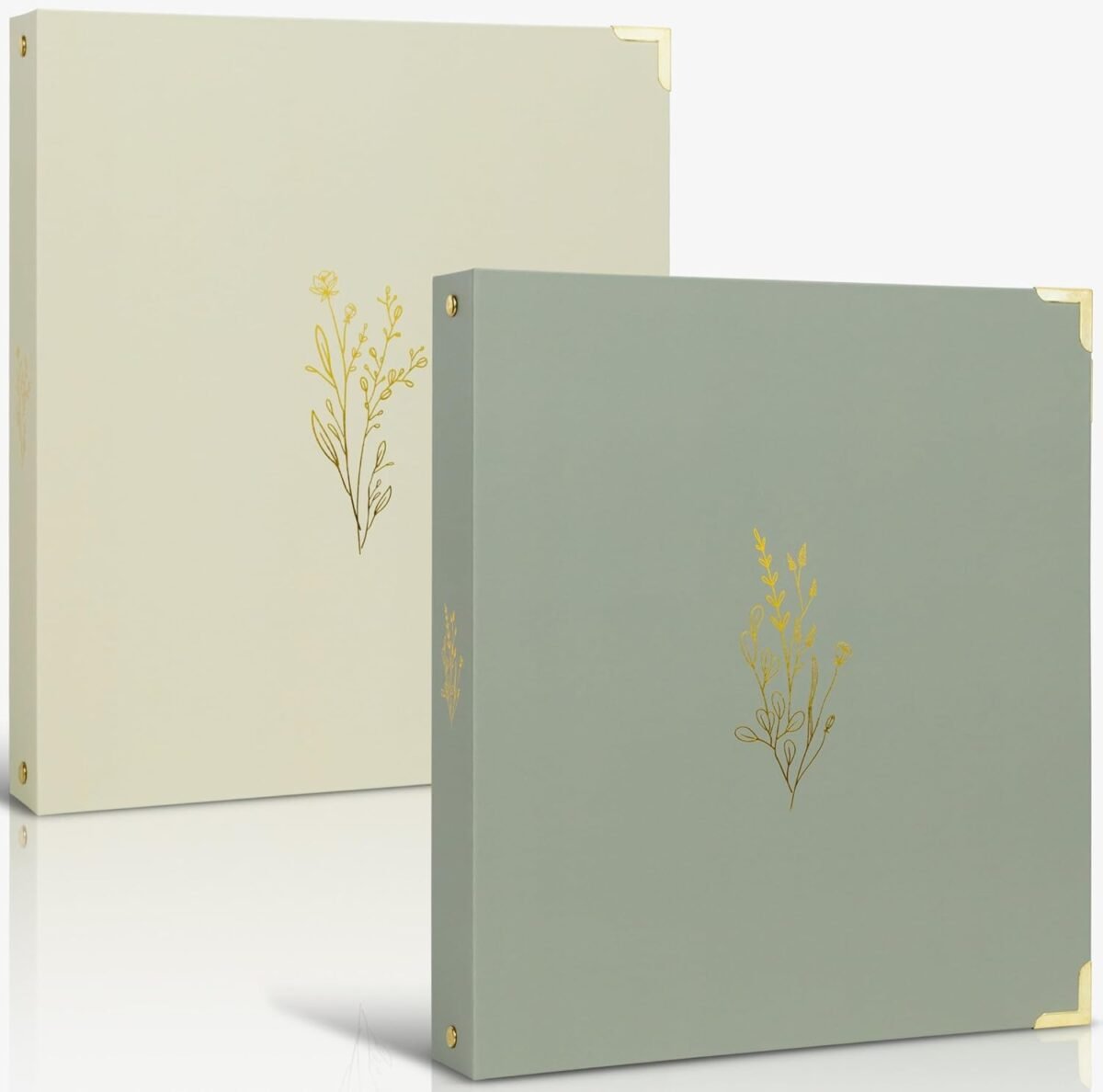 Aesthetic 3 ring binder set of 2 sturdy 1 inch binder fits letter sized paper a cute holder for women or men with pocket easily organizes your paperwork for school office or work.jpg
