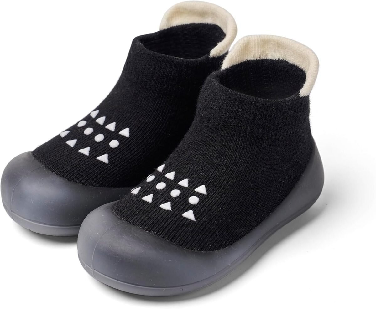 Baby sock shoes baby walking shoes infant non slip breathable slippers with soft rubber sole baby boys girls sneakers.jpg