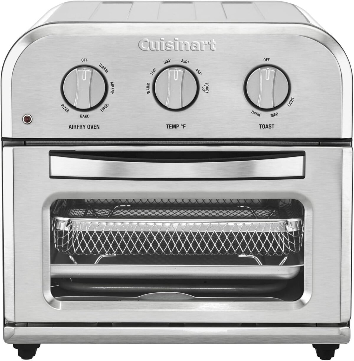 Cuisinart toa 26 compact airfryer toaster oven 1800 watt motor with 6 in 1 functions and wide temperature range air fryer stainless steel.jpg