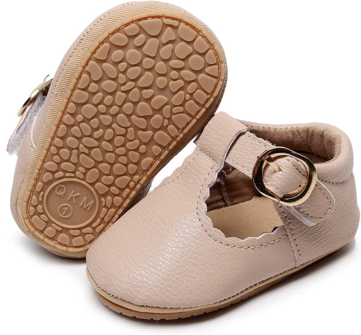 Hongteya infant baby girls mary jane flats non slip for toddler first walkers soft sole pu leather crib shoes sneaker wedding party christmas princess dress shoes baby moccasins girls.jpg