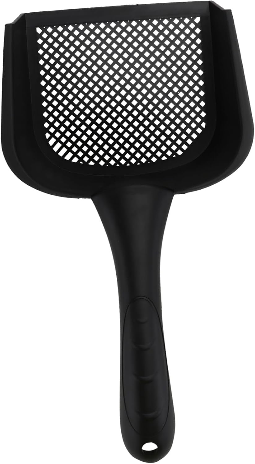 Kisangel kitten cat litter scoop tool durable plastic waste shovel for easy cleanup comfortable grip suitable for all litter types essential pet supplies for cat owners.jpg