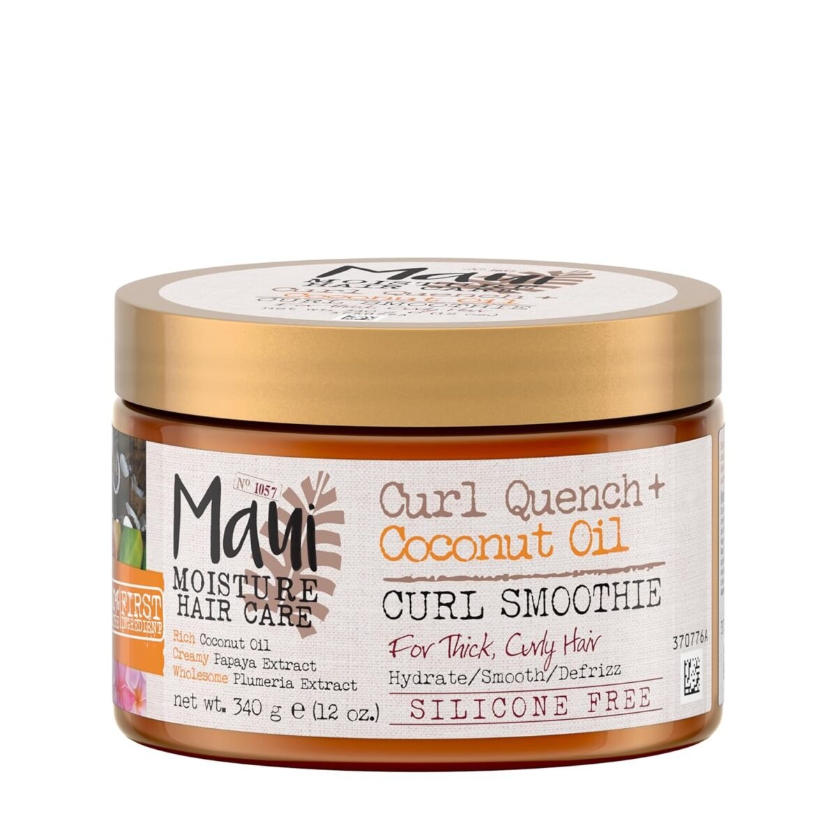 Maui moisture curl quench coconut oil hydrating curl smoothie creamy silicone free styling cream for tight curls braids twist outs wash go styles vegan paraben free 12 ounce.jpg