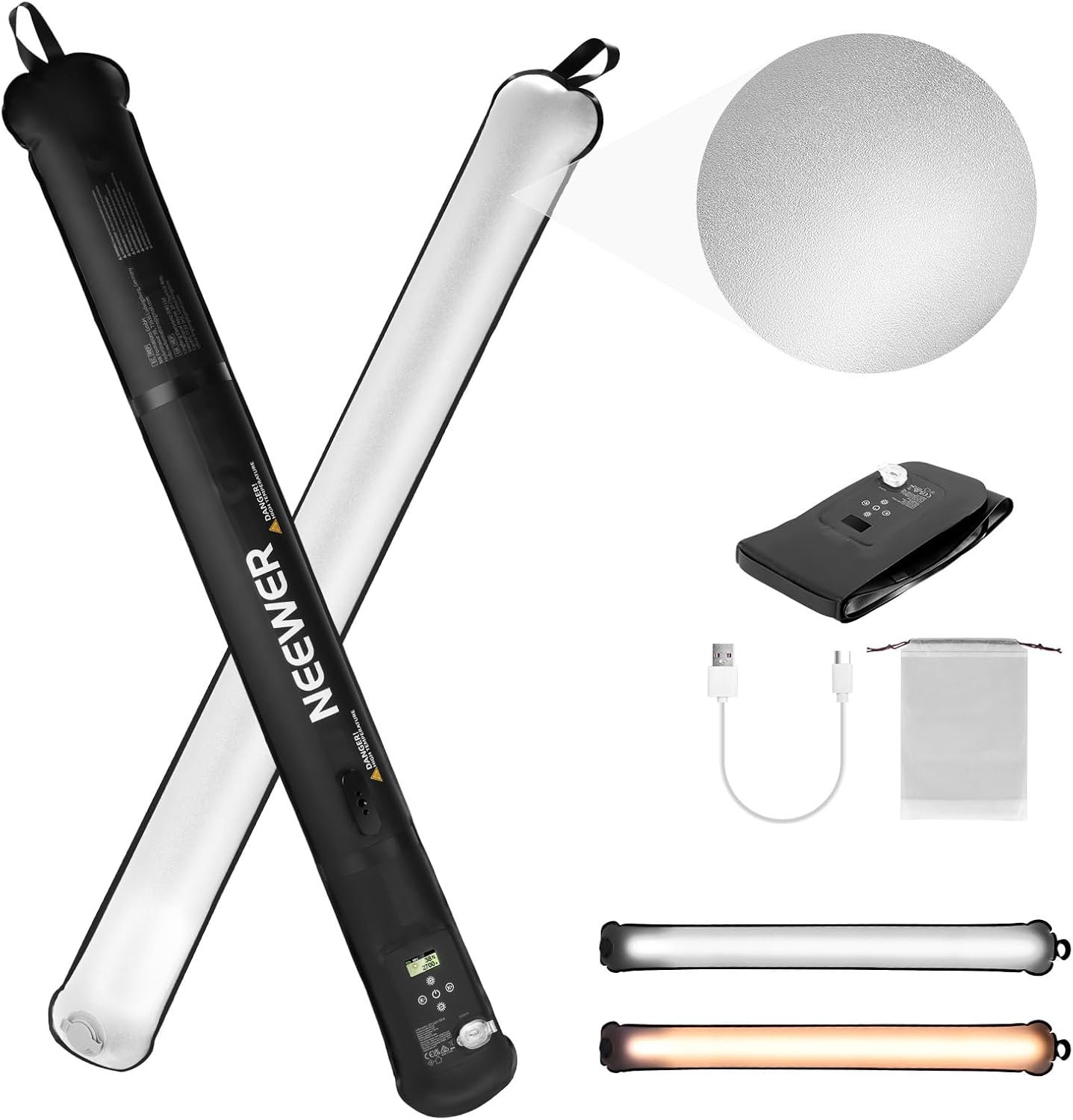 Neewer basic 21w handheld led tube light 35.590cm bi color portable inflatable tpu video lighting 2700 6500k 1300lux 12 effects cri95 2500mah battery for studio photography video recording gc21b.jpg