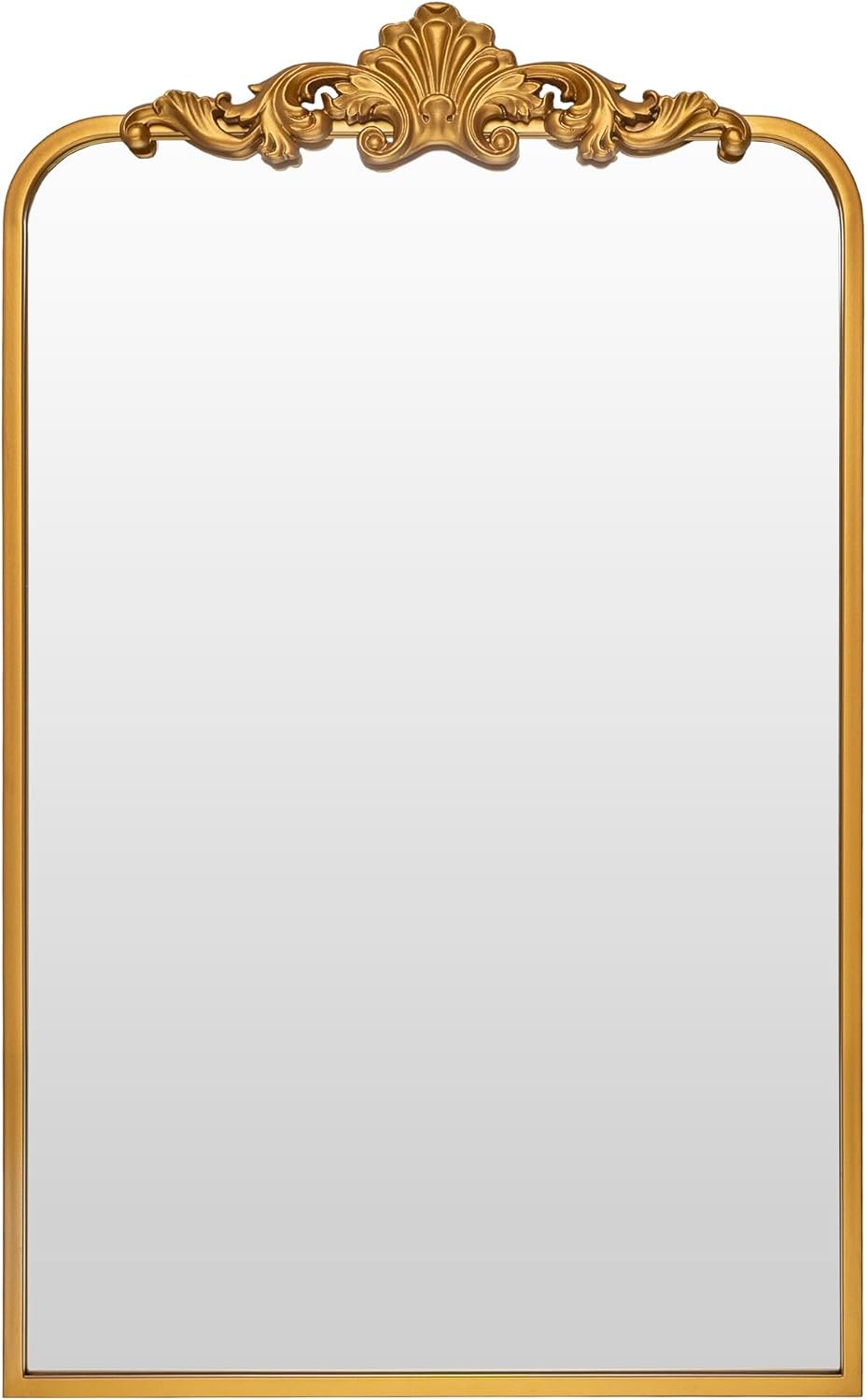 Ruomeng wall mirror traditional vintage baroque mirror gold framed mirror for bathroom entryway living room hallway 19 x 30.5.jpg