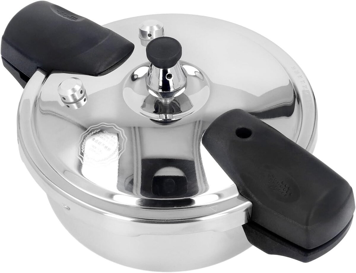Stainless steel pressure cooker 1.6 quart mini pressure cooker safe explosion proof 1.8l oyster fish head pot for gas stove induction cooker 1 2 person use.jpg