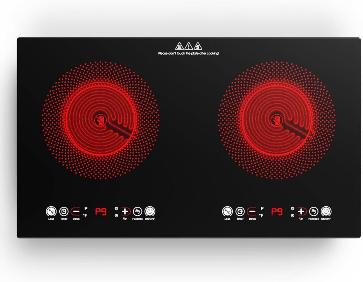 Vbgk electric cooktop110v 24 inch 2 burner electric cooktopbuilt in and countertop stove top2200w stove9 power levels kids lock timerled touch controloverheat protection.jpg