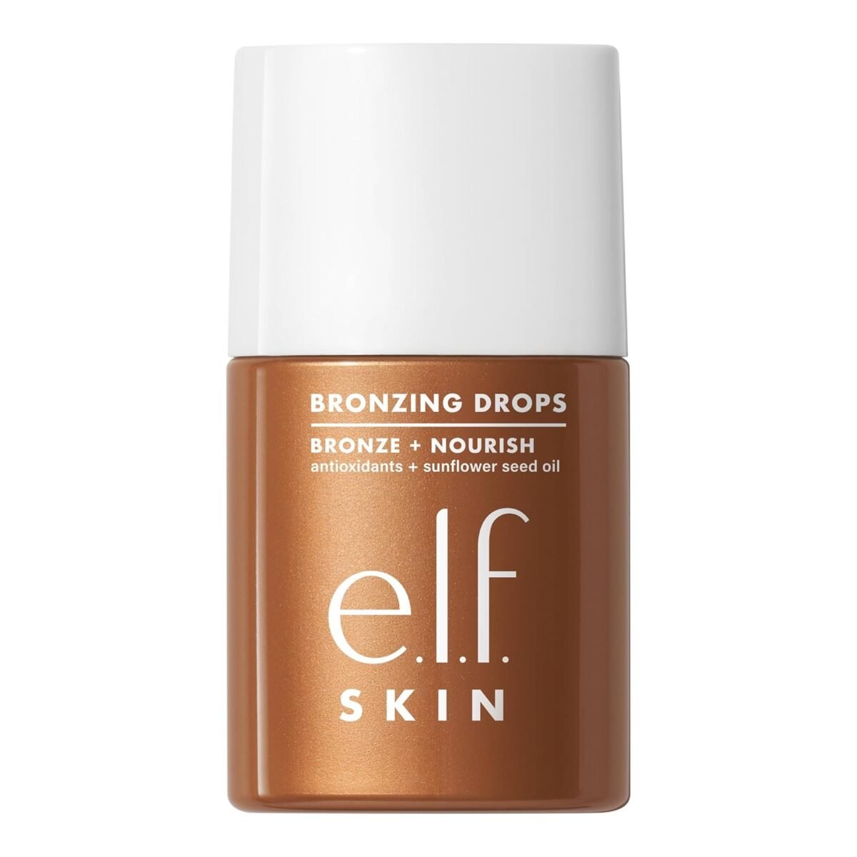 E.l.f. skin bronzing drops liquid bronzer for face skin creates a sun kissed glow infused with vitamin e vegan cruelty free rose gold.jpg