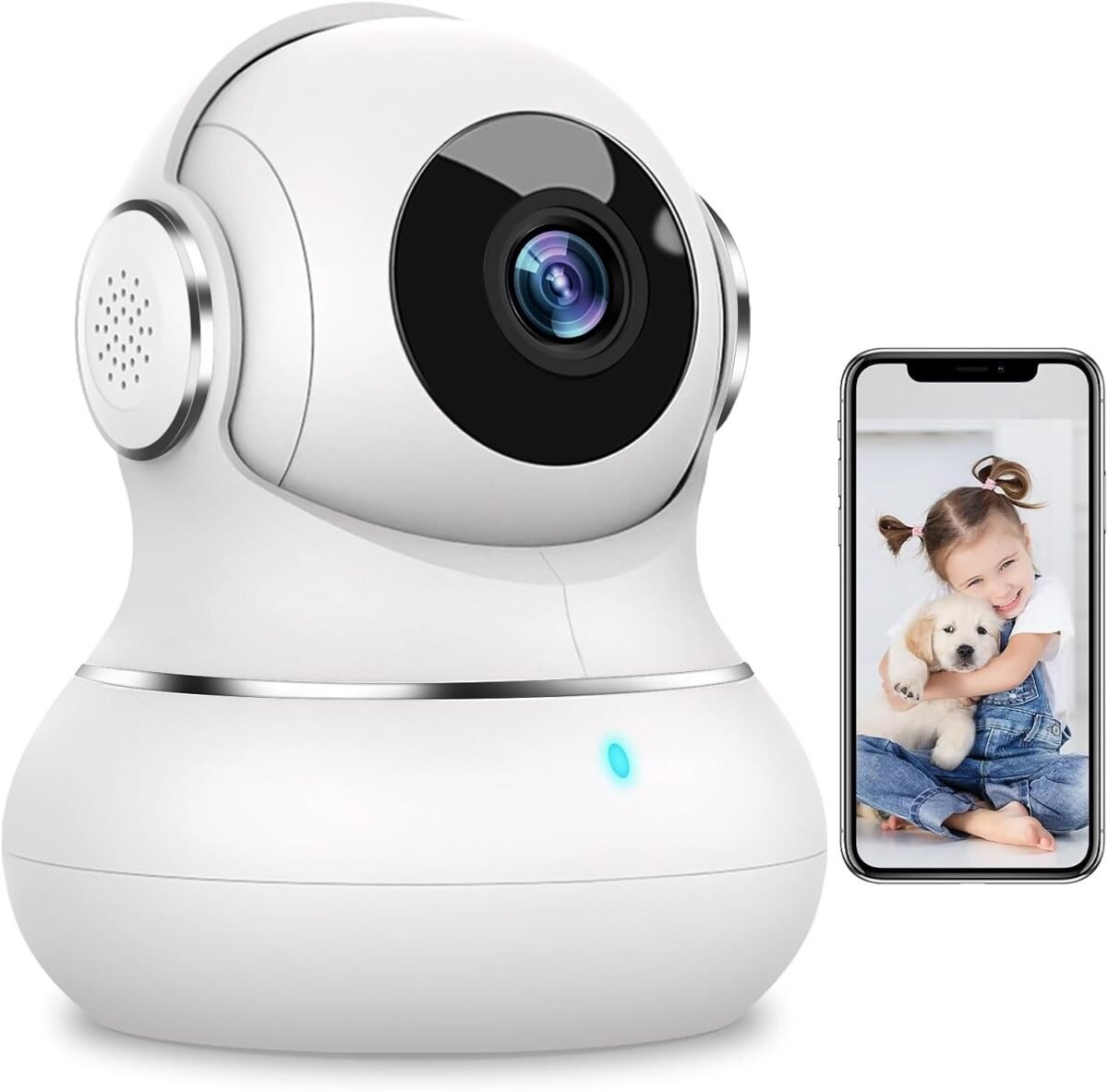 Litokam security camera indoor 2k 360 pantilt cameras for home security with motion detection baby monitor for petdog with night vision 2.4ghz wifi cam with phone app 2 way audio.jpg