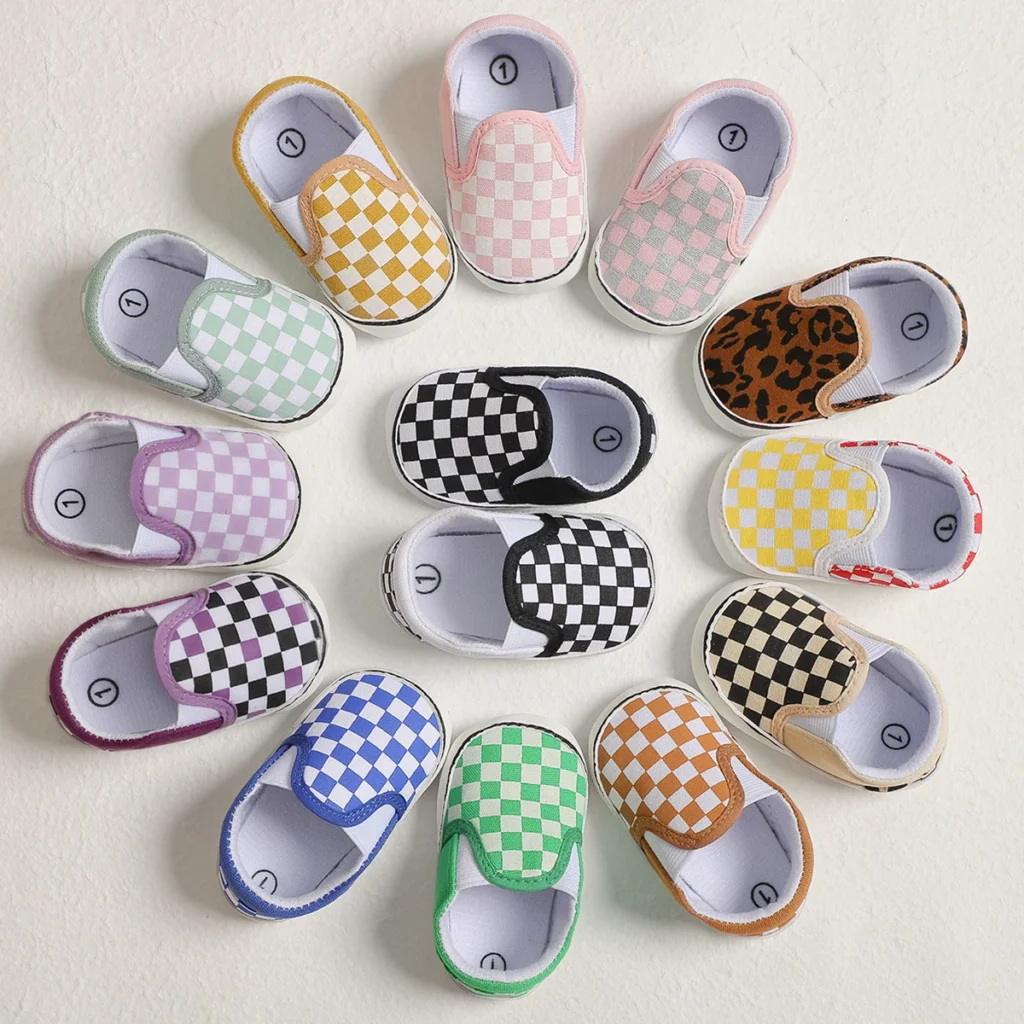 New Baby Casual Shoes Baby Boys Girls Soft-Sole Non-slip Indoor Toddler Infants First Walkers Crib Shoes Casual Sneakers Shoes 1