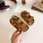 Children Beach Sandals for Boys Girls Summer Outdoor Soft Sole Anti Slip Kids Shoes Toddler Casual Open Toe Flat Sandals сандали