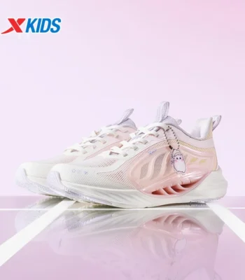 Xtep Teenager's Sports Shoes 2025 Summer Girls Mesh Causal Shoes Elastic Height-Enhancing Lightweight Sneaker 675214119048 1