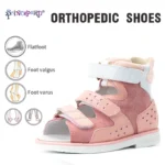 Princepard Orthopedic Sandals for Kids Summer Open-Toe Corrective Arch Support Shoes for Boys Girls Ideal for Baby’s First Walk