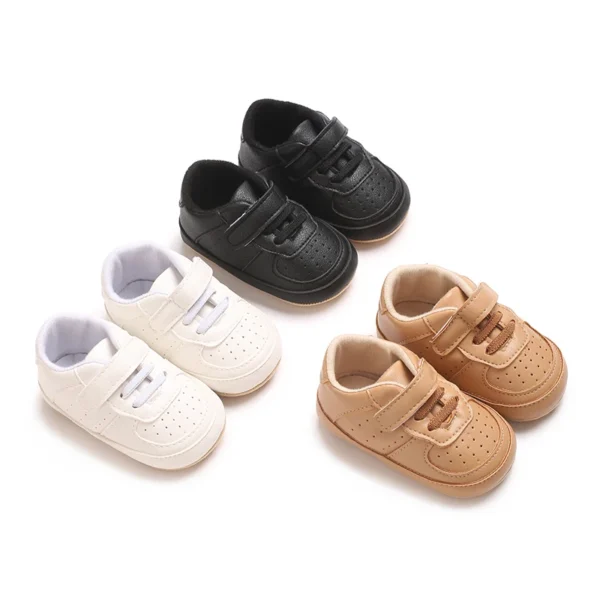 Spring And Autumn Baby Shoes 0-1 Year Old Soft Soled Anti Slip Casual Sports Shoes For Newborns Boys And Girls Baby Sneakers