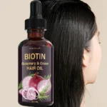 30ml Rosemary Thick Hair Essential Oil, Biotin, Repair Hair Damage, Prevent Hair Loss, Smooth Hair, Nourishing Hair Care Oil