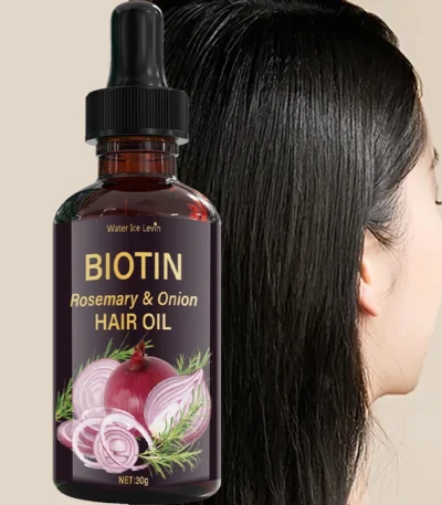 30ml Rosemary Thick Hair Essential Oil, Biotin, Repair Hair Damage, Prevent Hair Loss, Smooth Hair, Nourishing Hair Care Oil 1