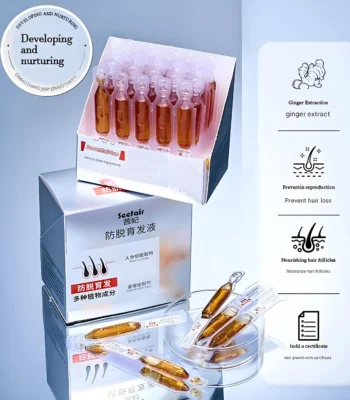 hair growth Serum Anti hair loss For seborrheic alopecia hereditary middle-aged Nourish Shiny Healthy hair Care essential oil 1