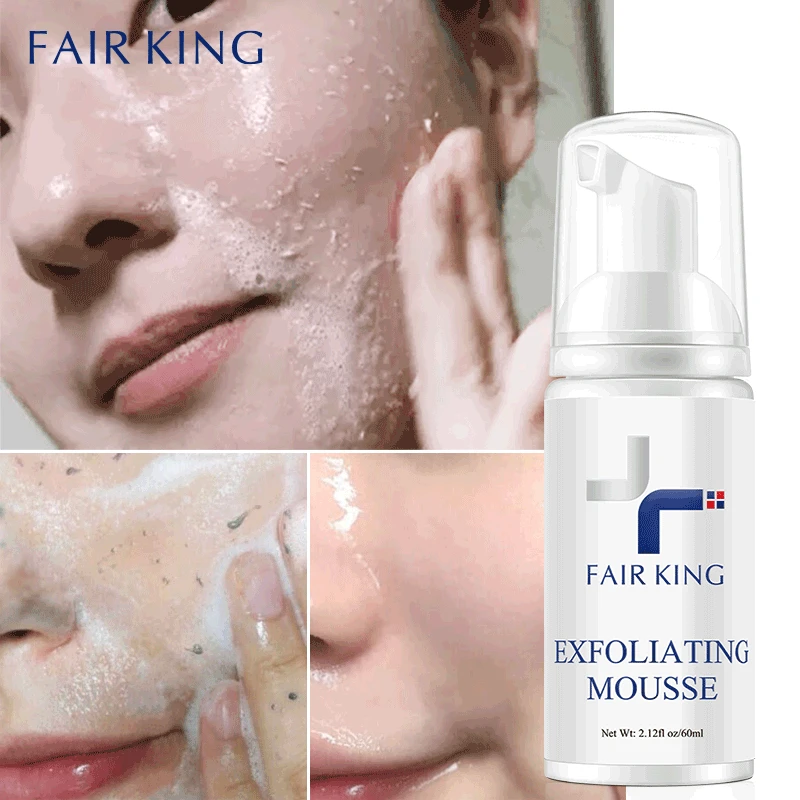 Facial Exfoliating Mousse Peeling Gel Face Scrub Deep Remove Cleaning All Skin Types Smooth Moisturizing Skin Exfoliator Cream Facial Exfoliating Mousse Peeling Gel Face Scrub Deep Remove Cleaning All Skin Types Smooth Moisturizing Skin Exfoliator Cream