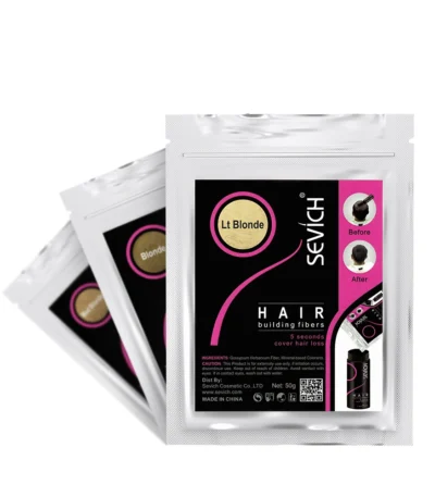 Sevich 100g Hair Fibers 10 Color Keratin Hair Building Fiber Powder Instant Hair Growth Fiber Refill 50g Hair Care Product