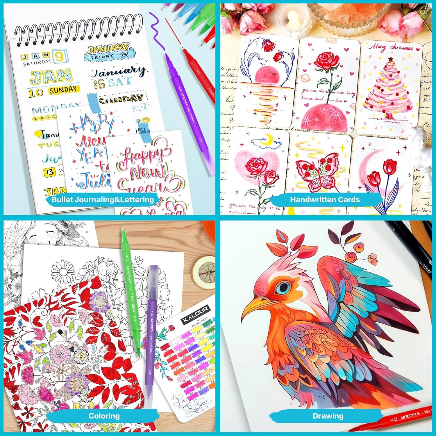 1752314821 kalour 72 art markers pens set dual tip brush and fine point color number and name zipper case adult coloring lettering drawing.jpg
