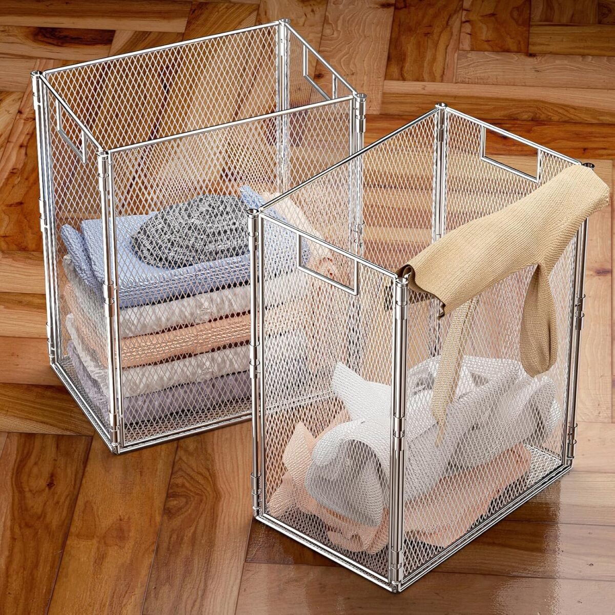 1752326152 storage bin collapsible storage basket heavy duty metal basket 7.4gal for organizing clothing sheets toys books.jpg