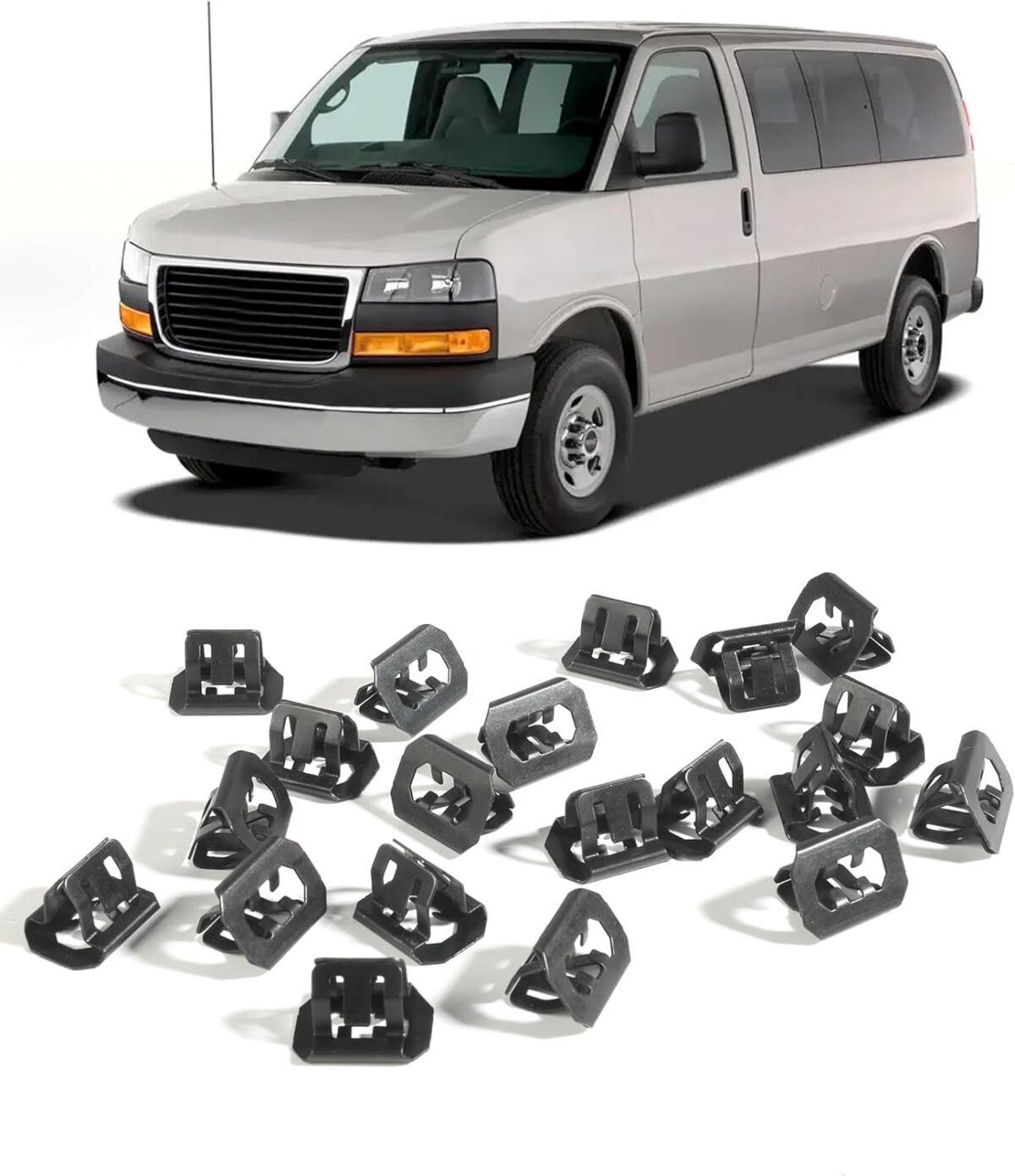 1752328146 20pcs car accessories grille clips automotive metal retainer clips bumper cover front replacement replace 15078238 700 053.jpg