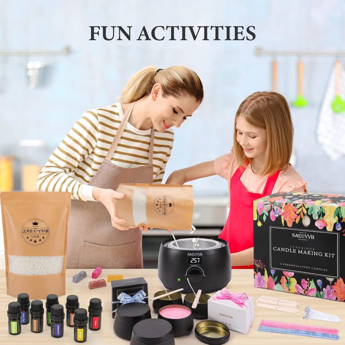 1752328206 saeuyvb candle making kit for adults with hot plate diy starter soy candle making supplieskit perfect as home decorations（black）.jpg