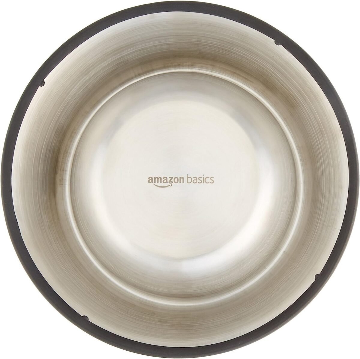 1752330221 amazon basics stainless steel non skid pet dog water and food bowl 2 pack 10 x 2.8 inches each holds up to 4 cups.jpg