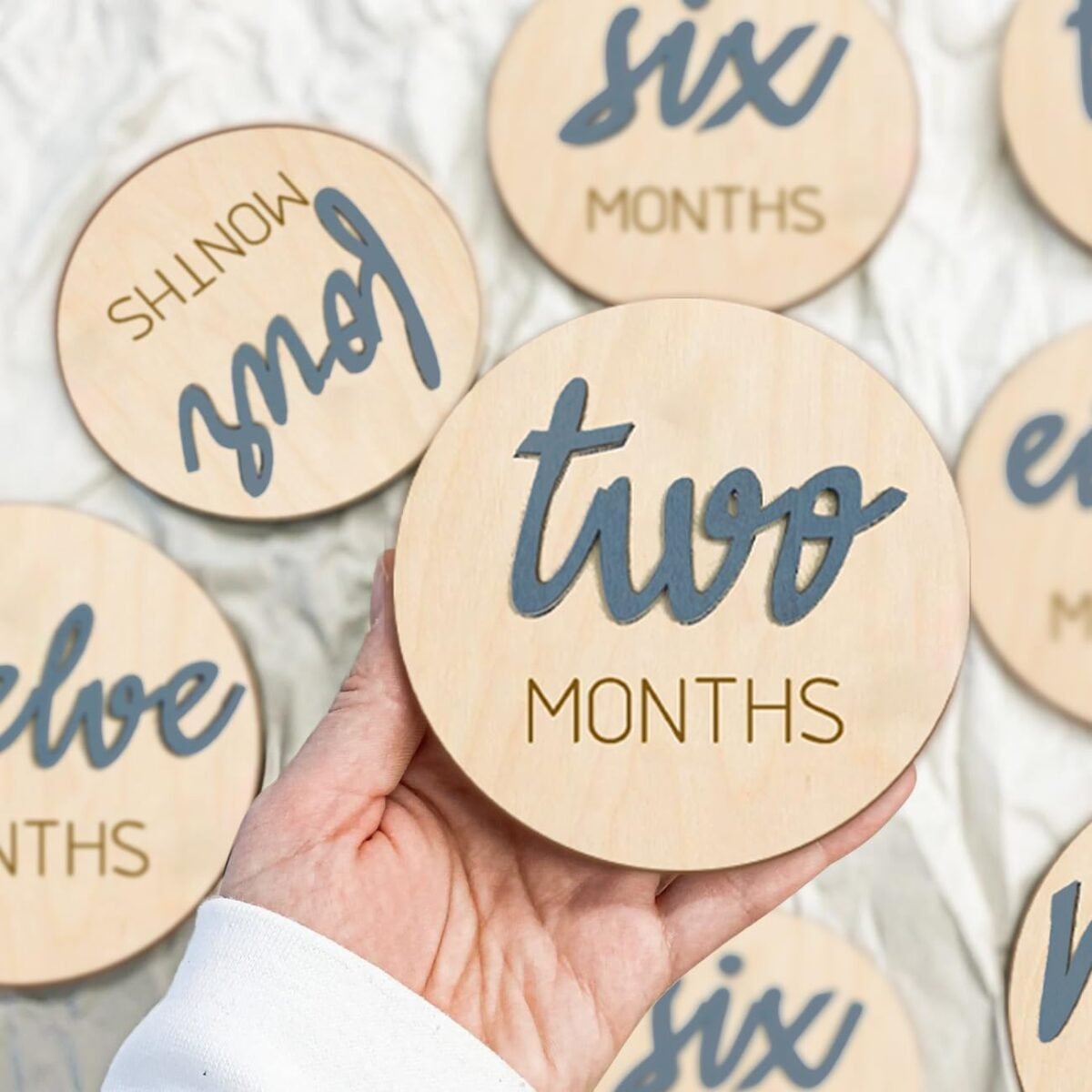 1752331863 baby monthly milestone markers disc wooden 3d milestone cards for photos baby announcement signslate blue 1 12 months 4 inches in size.jpg