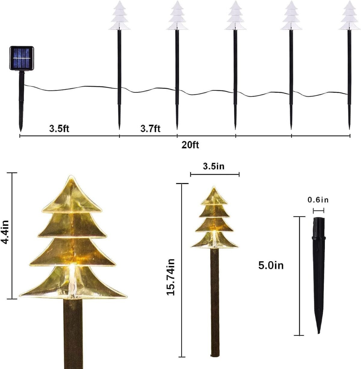 1752346764 illuminew outdoor christmas decorations solar christmas pathway lights set of 5 waterproof landscape christmas lights led lights for yard lawn patio walkway decor.jpg