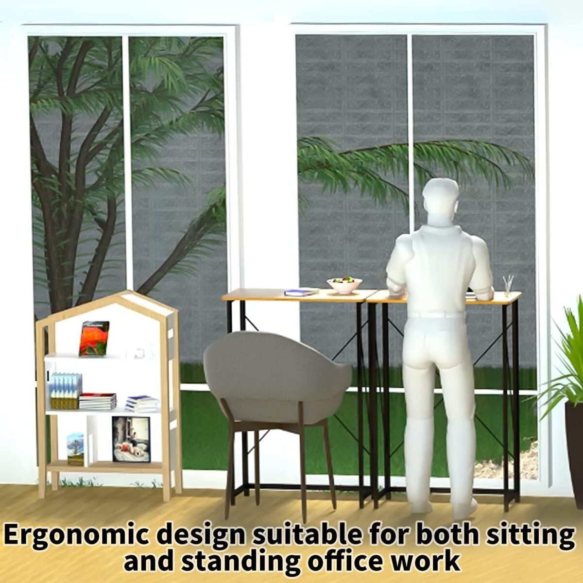 1752349172 folding laptop computer desk standing desk 31in small desk for sitting or standing no need to assembly suitable for home office writing wood board color.jpg